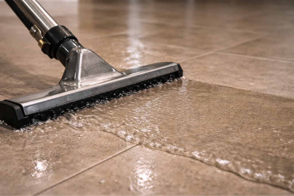 cleaning water with vacuum taylor restoration